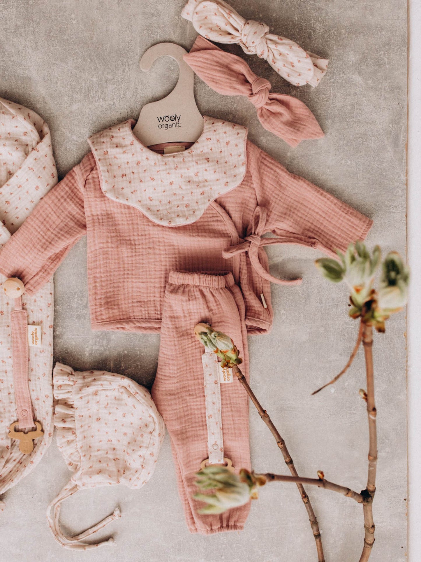 Muslin Baby Trousers (GOTS)