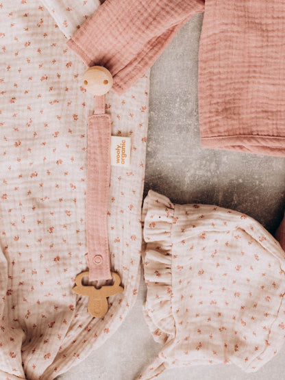 Muslin Pacifier Clip (GOTS)