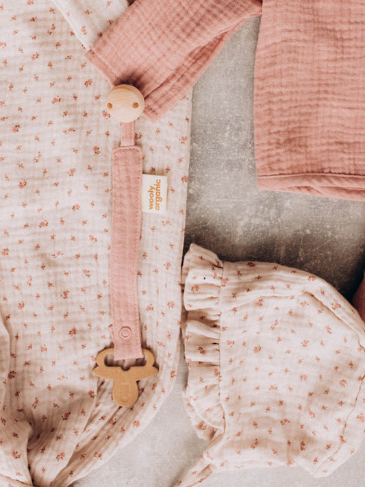 Muslin Pacifier Clip (GOTS)