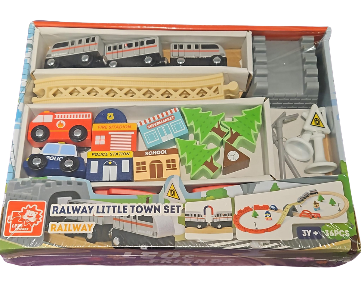Leo & Friends - Railway Little Town Set product image 1