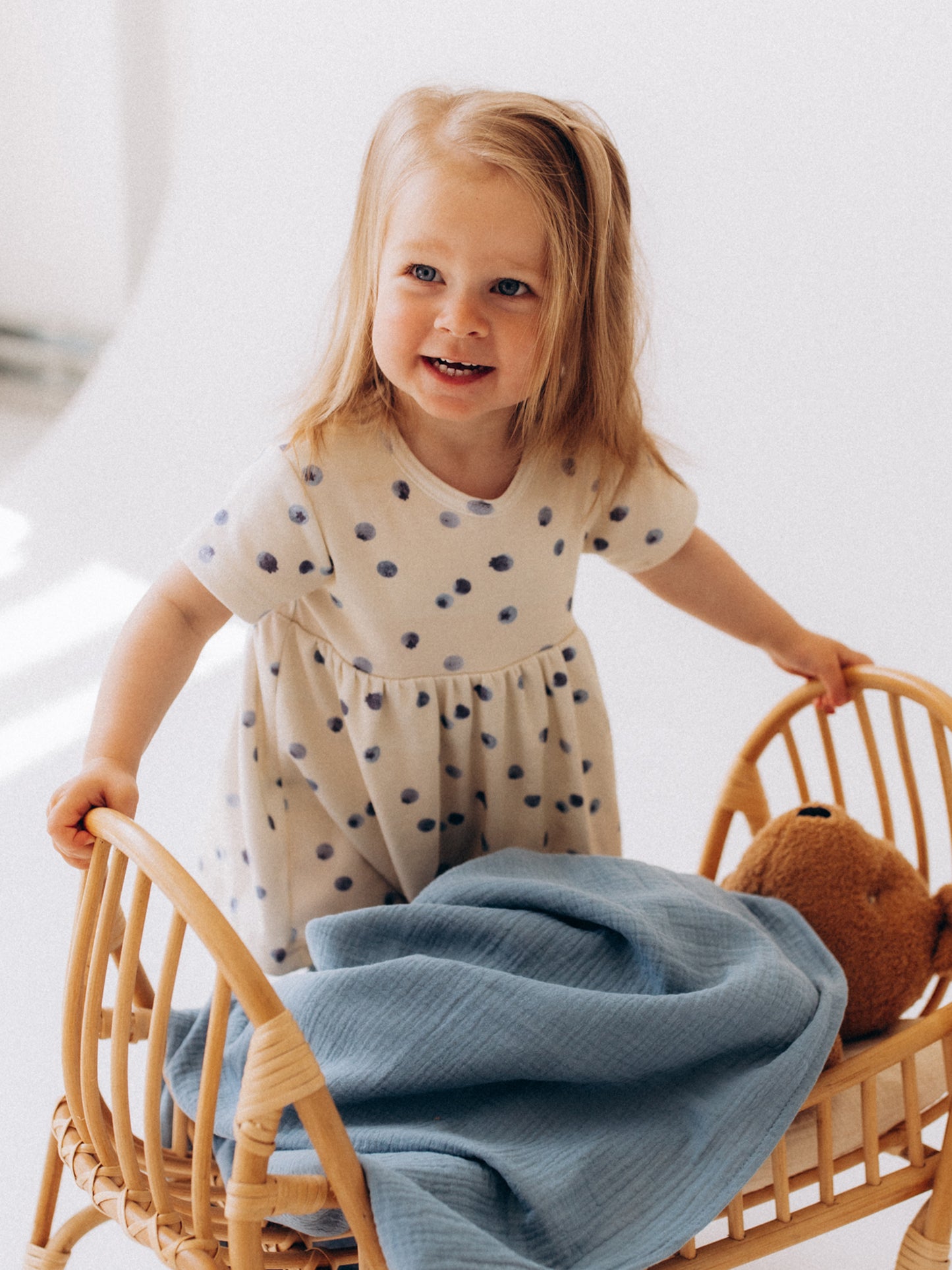 Shortsleeve Baby Dress (GOTS)