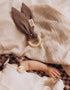 Muslin Ears With Wooden Ring (GOTS)