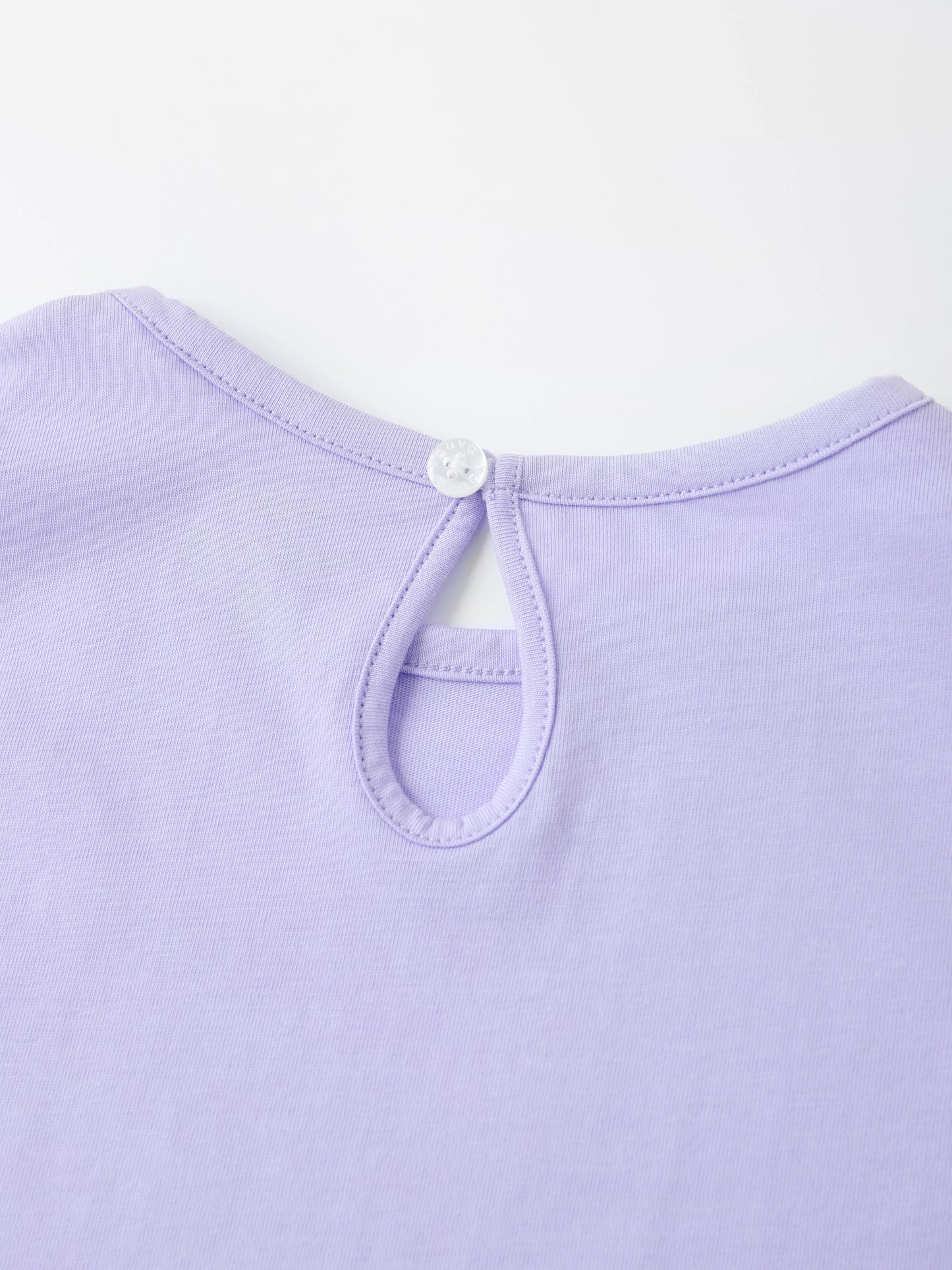 Girls Lace Cap Sleeve Bunny Print Tee