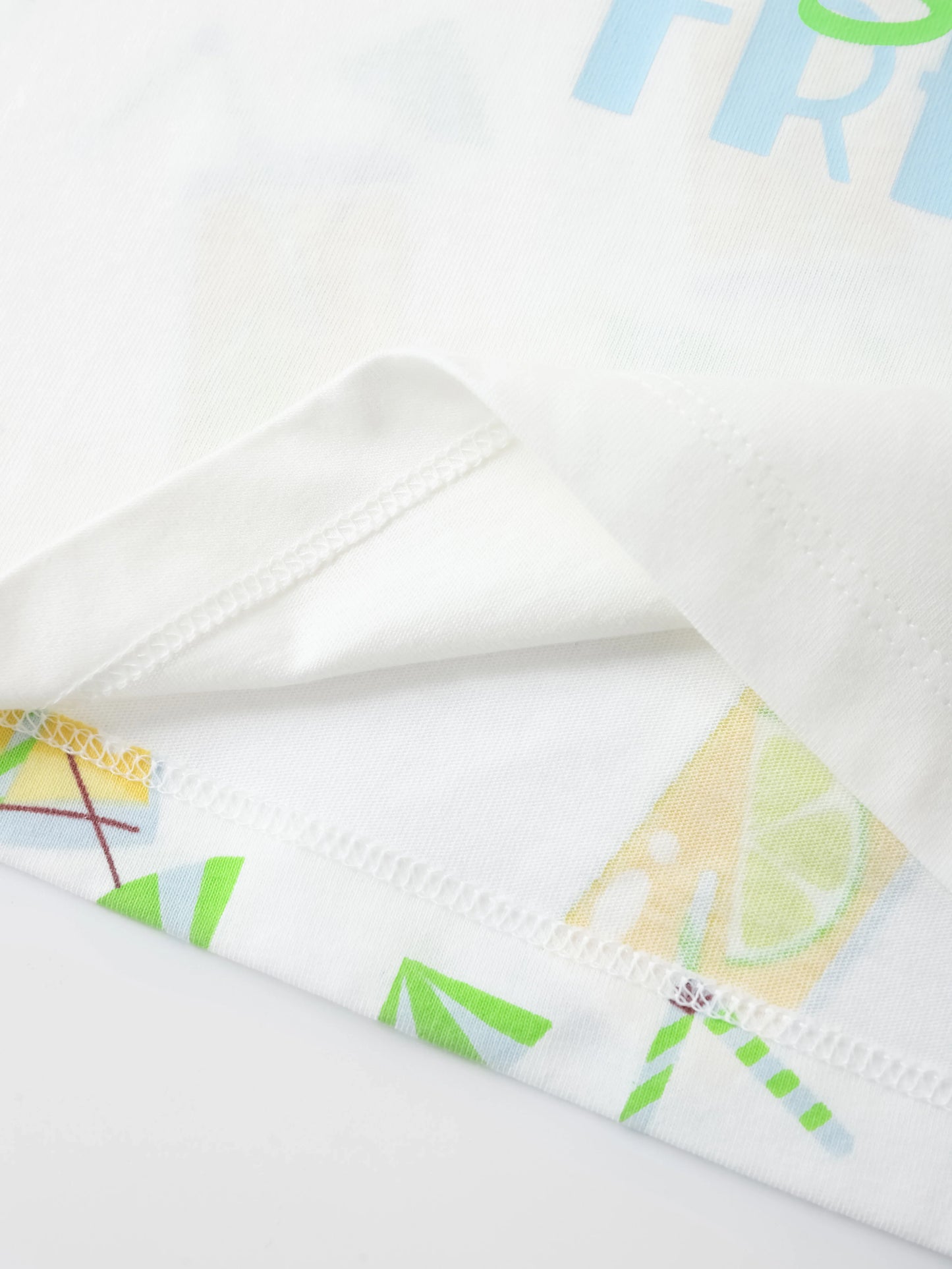 Boys All-Over Lemon Tea Print Tank Top