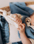 Muslin Ears With Wooden Ring (GOTS)