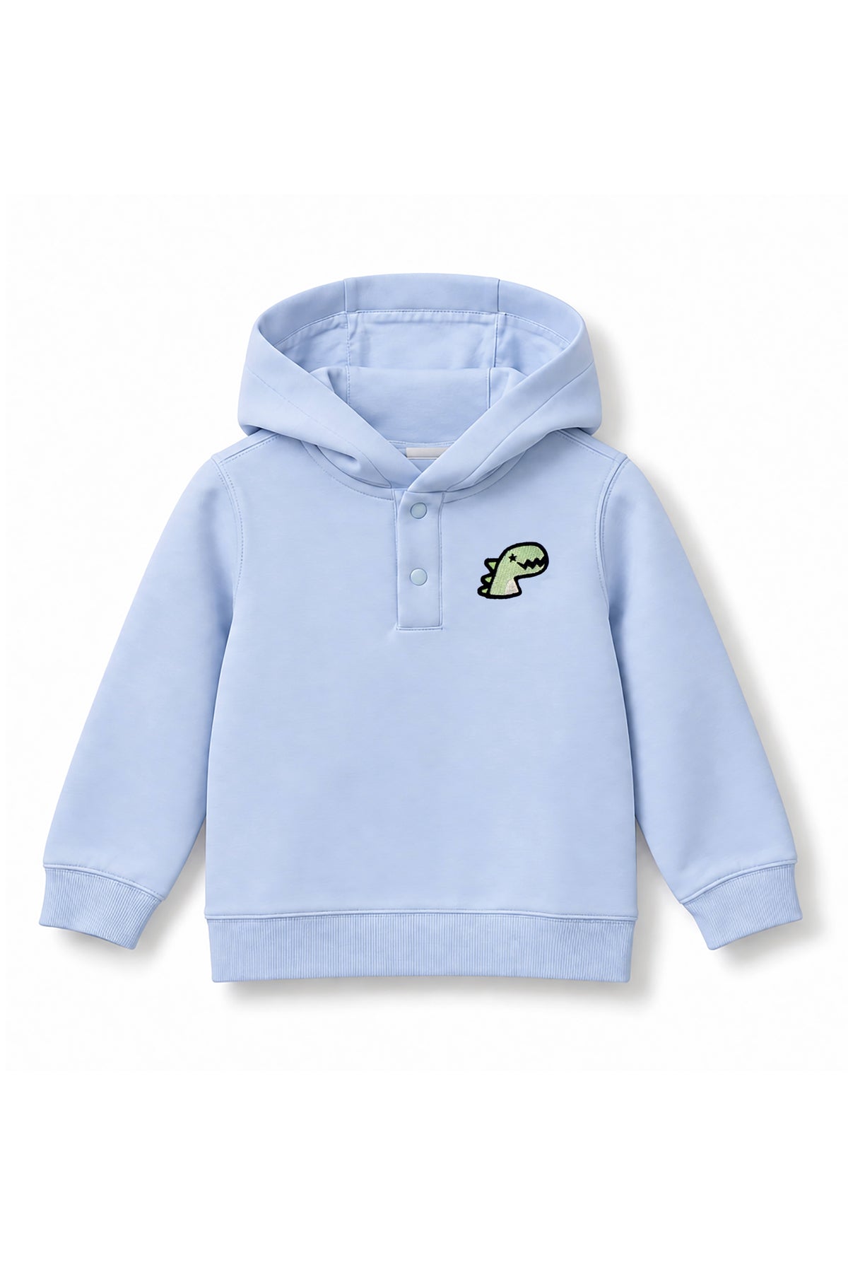 Boys Dino Badge Back Logo Hoodie