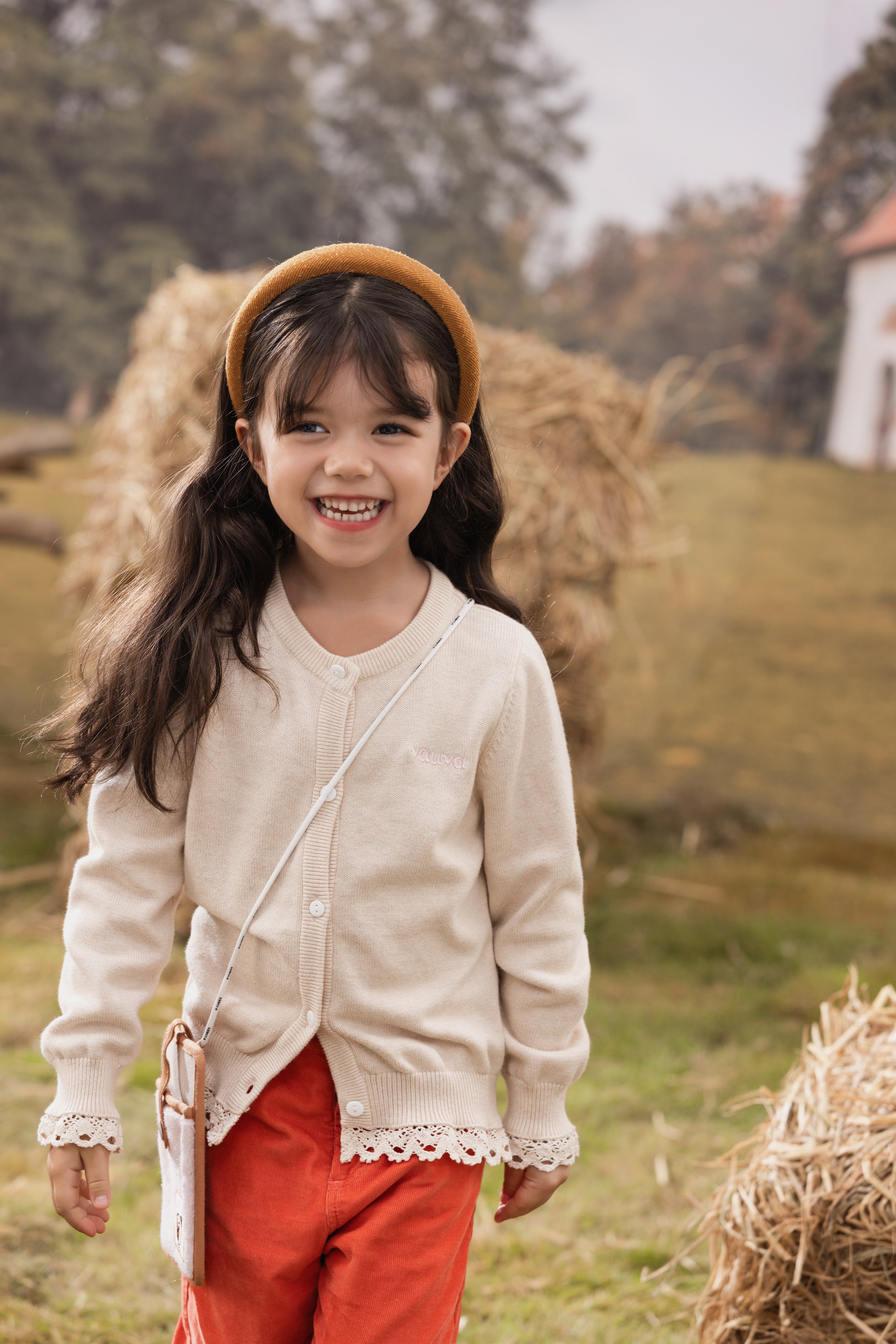 Girls 2025 cashmere cardigan