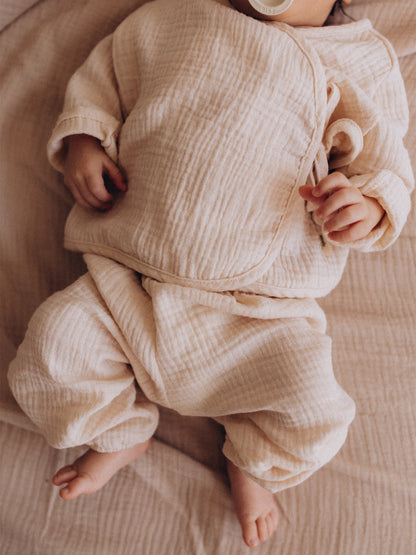 Muslin Wrap Jacket (GOTS)