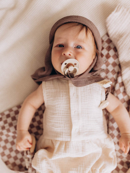 Muslin Pacifier Clip (GOTS)
