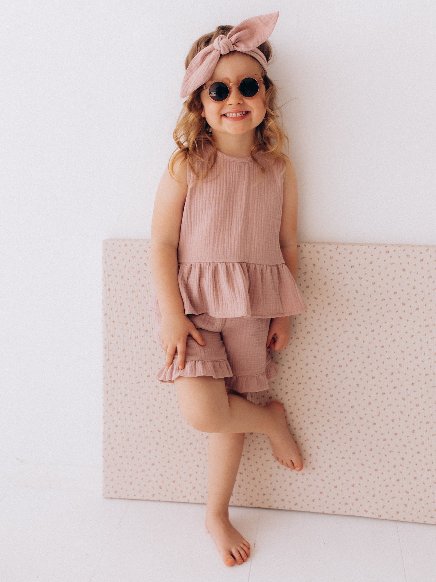 Muslin Girls Shorts (GOTS)
