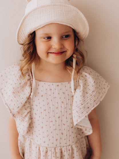 Muslin Dress With Wings (GOTS)