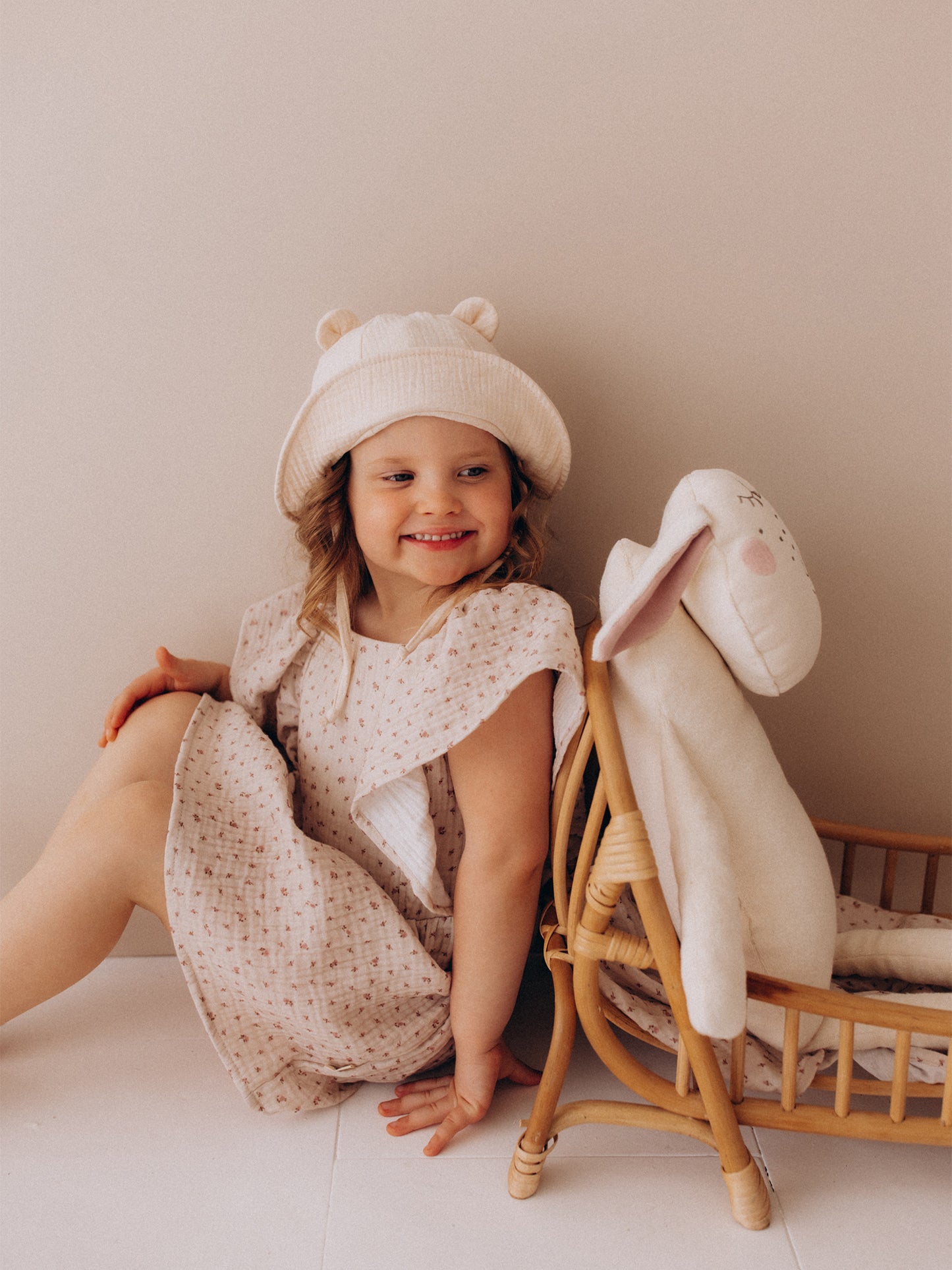 Muslin Dress With Wings (GOTS)