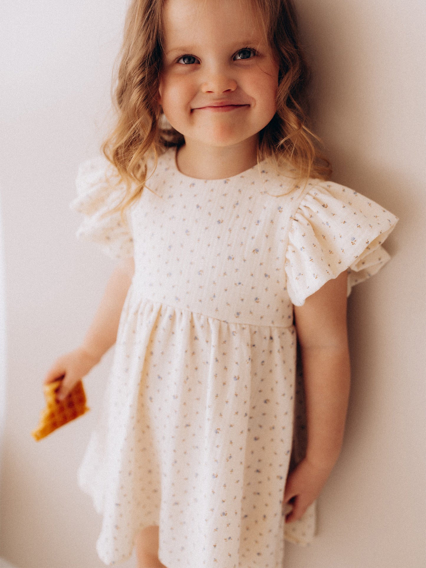 Muslin Dress With Wings (GOTS)