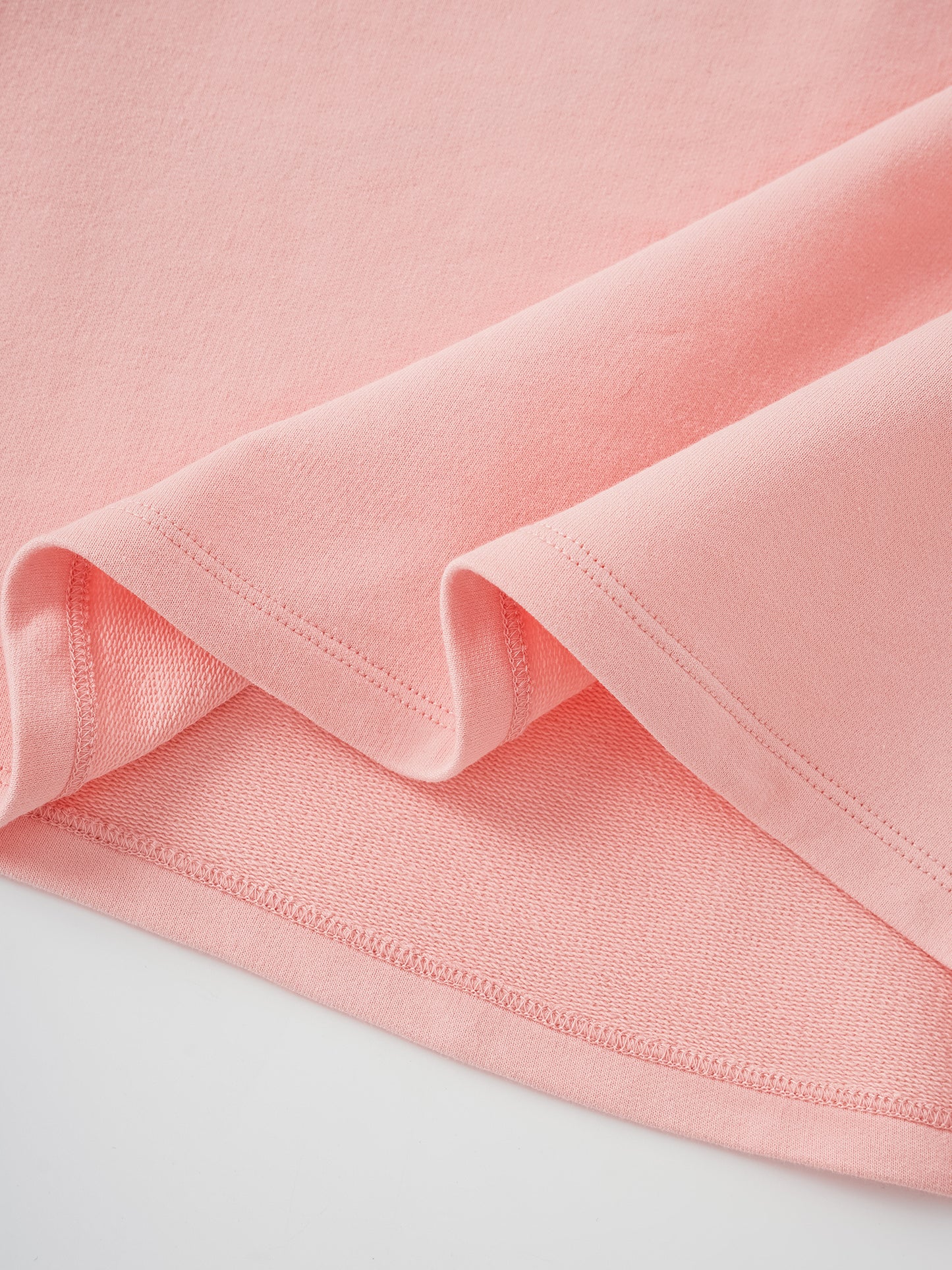 Girls Long Sleeve Strawberry Applique Sweatdress