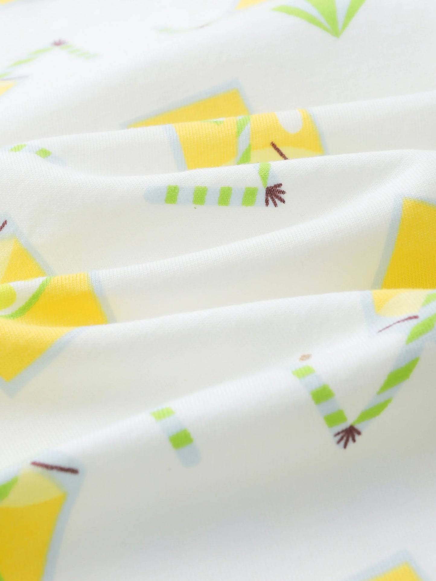 Boys All-Over Lemon Tea Print Tank Top