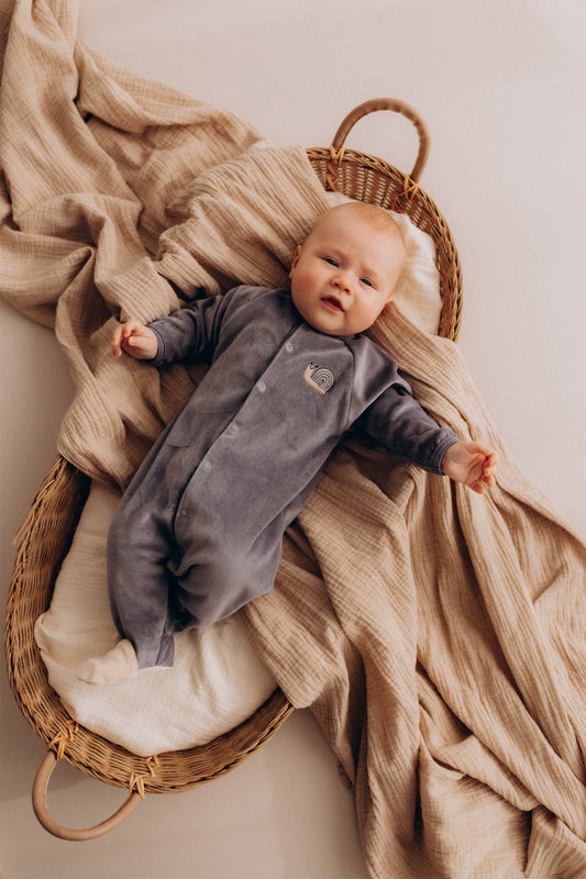 Embroidered Sleepsuit (GOTS)