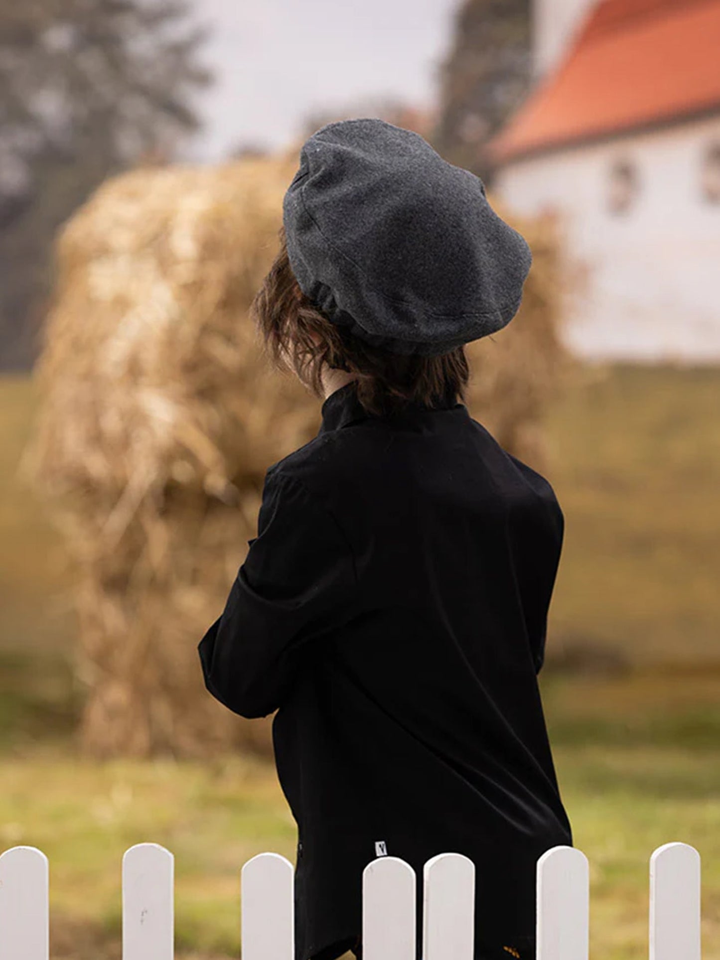 VAUVA Vauva FW23 - Boys Cotton Shirt (Black)