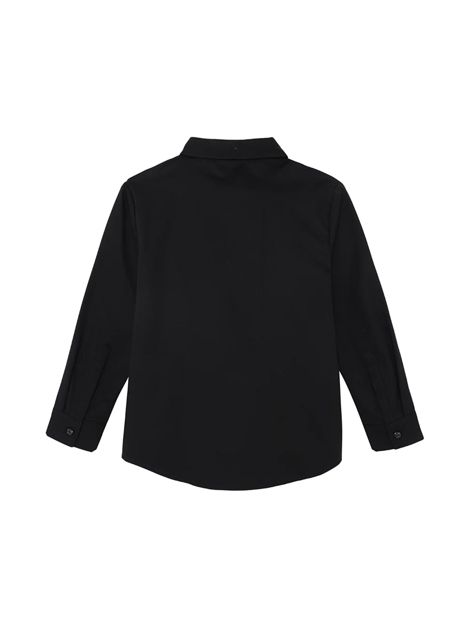 VAUVA Vauva FW23 - Boys Cotton Shirt (Black)