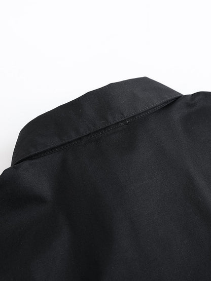 VAUVA Vauva FW23 - Boys Cotton Shirt (Black)