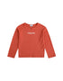 VAUVA Vauva FW23 - Girls Cotton Long Sleeve Crewneck T-Shirt (Red)