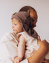 Muslin Sun Hat With Teddy Ears (GOTS)