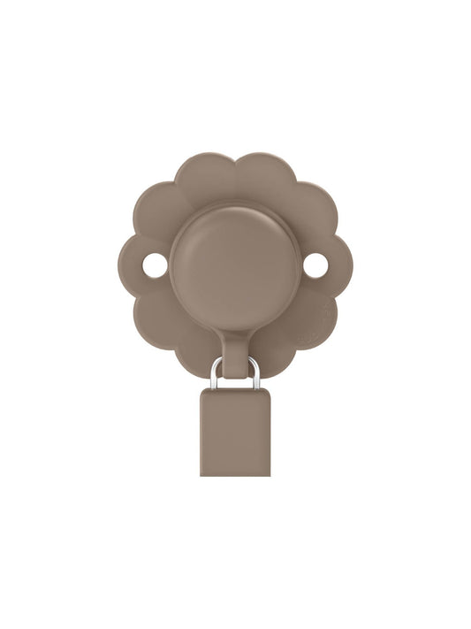 Silicone soother clip - Wonder Raw Umber