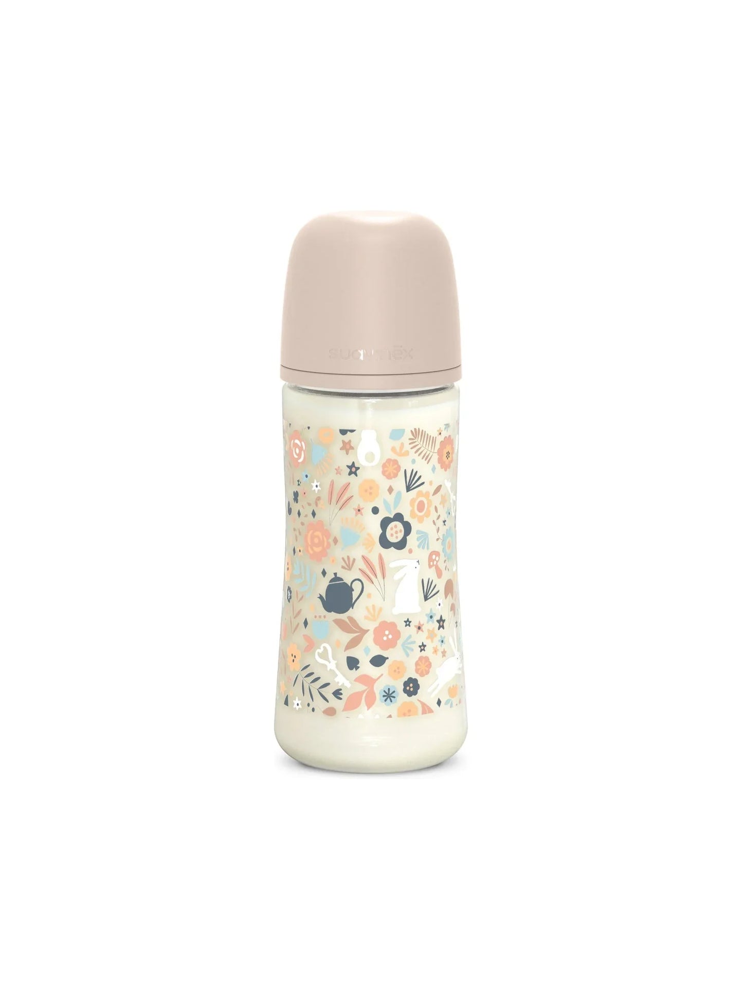 Feeding Bottle (PA) 360ml Dense Flow +6M SX Pro anti-colic Teat  - Wonderland  Liberty Pink