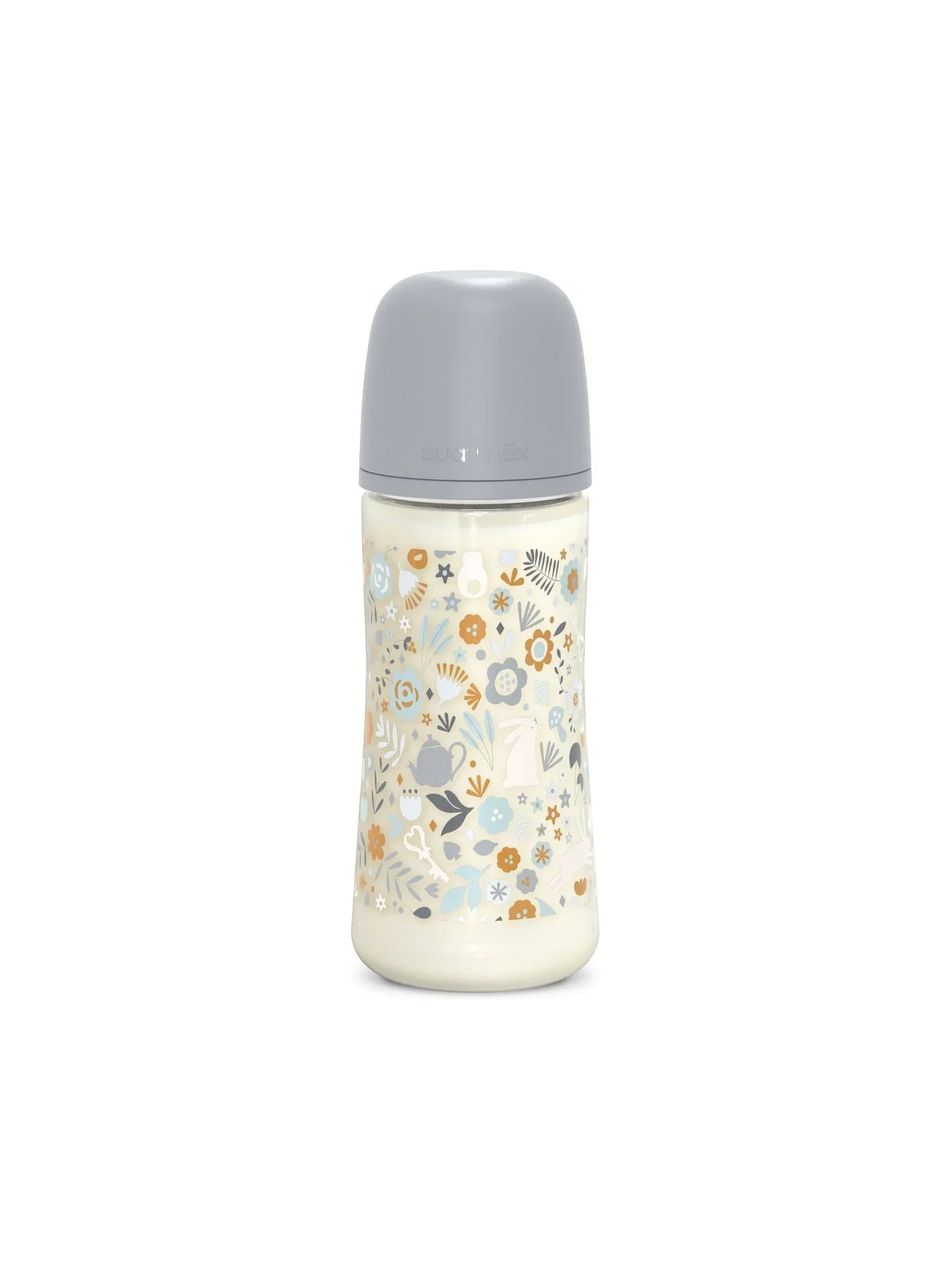 SX Pro 防脹氣快流量仿母乳奶瓶 (PA) 360ml  +6M - Wonderland Liberty Blue 深藍色