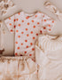 Shortsleeve Wrap Bodysuit (GOTS)