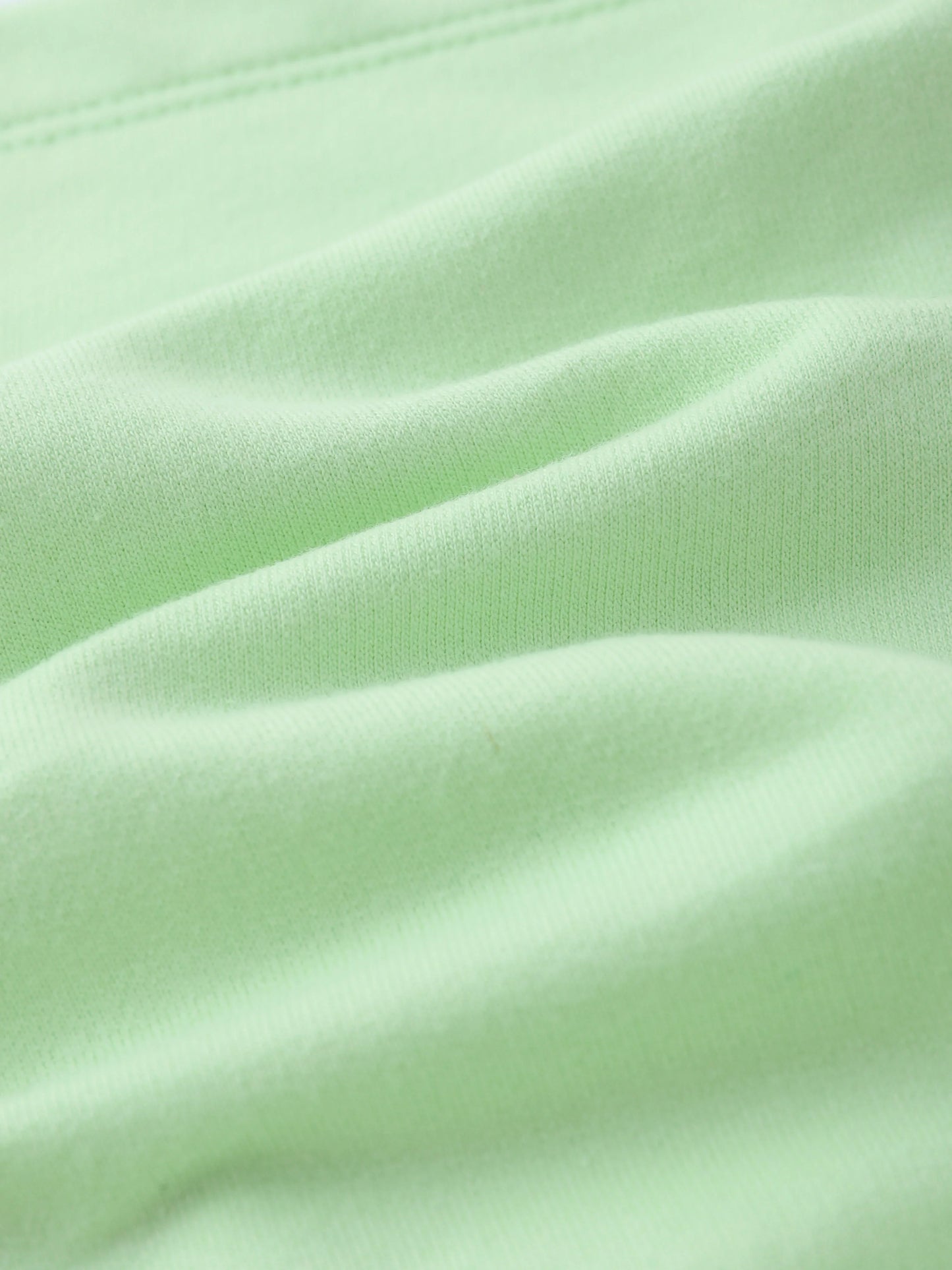 Boys Mint Green Embroidery Sweat Shorts