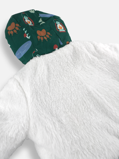 Baby Boys Quilted Reversible Patchwork Jacket
