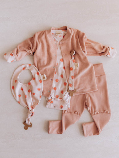 Leggings With Teddy Ears 2X1 Rib (GOTS)