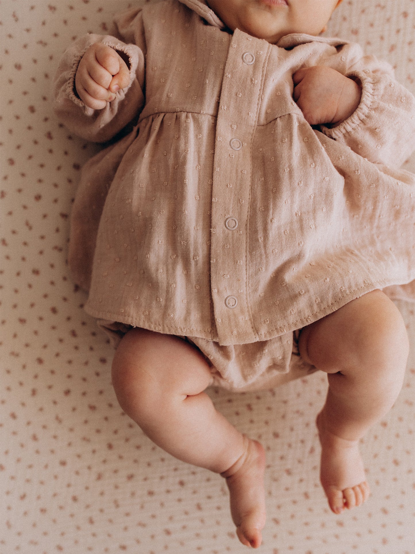 Muslin Longsleeve Blouse With Bloomers (GOTS)