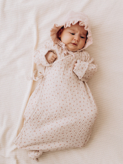 Muslin Knotted Kimono Gown (GOTS)