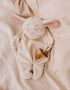Comforter With Dummy Holder - Sheep