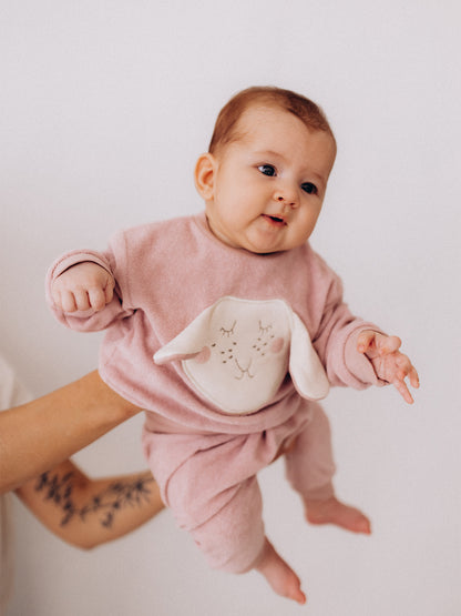Embroidered Terry Sweater (GOTS)