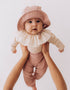 Jersey Longsleeve Babysuit With Tulle (GOTS)