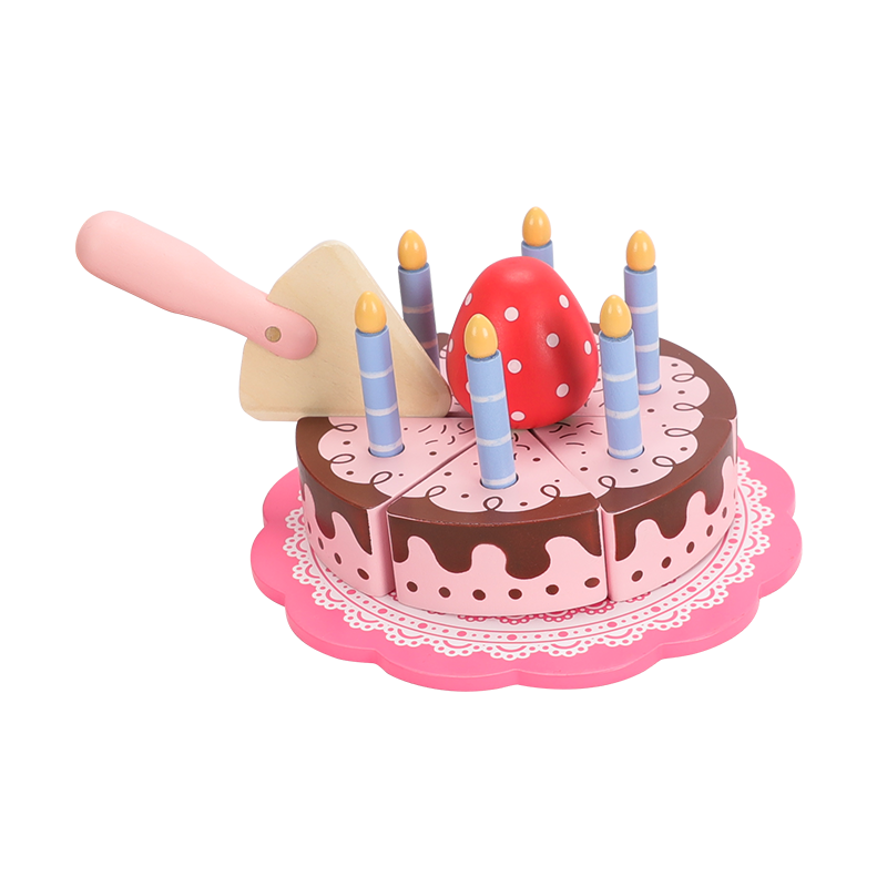 FN - Wooden Toy (Strawberry Birthday Cake)