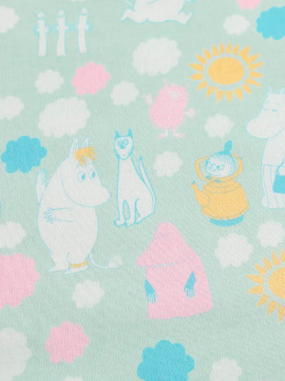 All-Over Print Short Sleeves Bodysuit