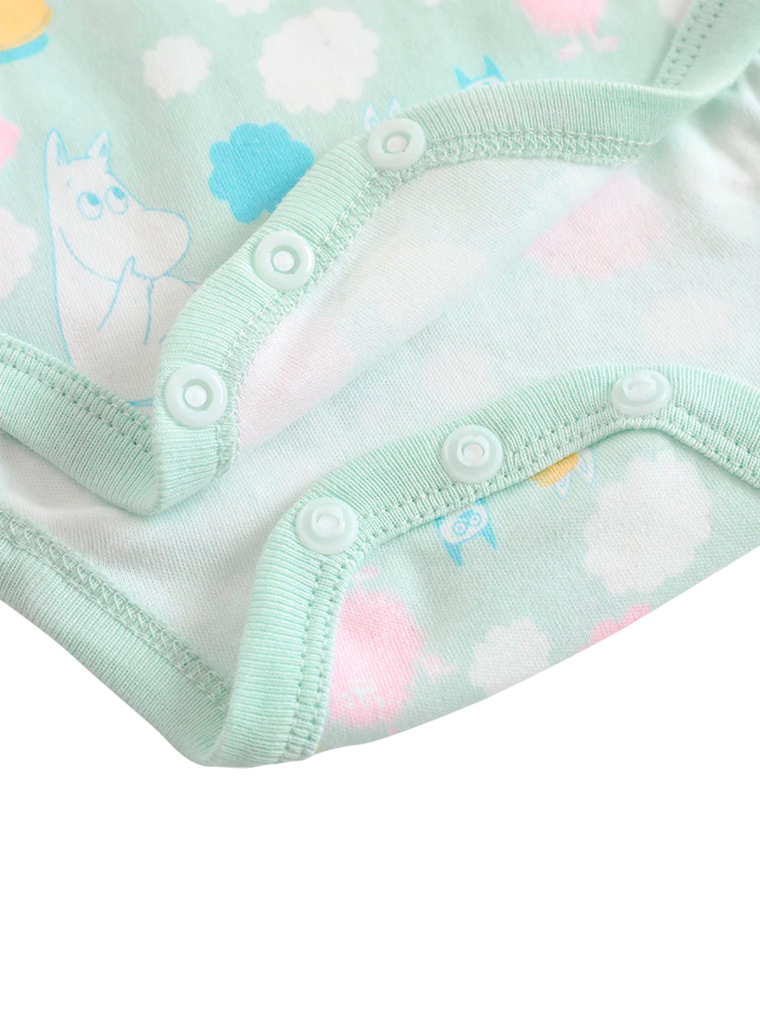 All-Over Print Short Sleeves Bodysuit