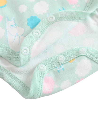 All-Over Print Short Sleeves Bodysuit