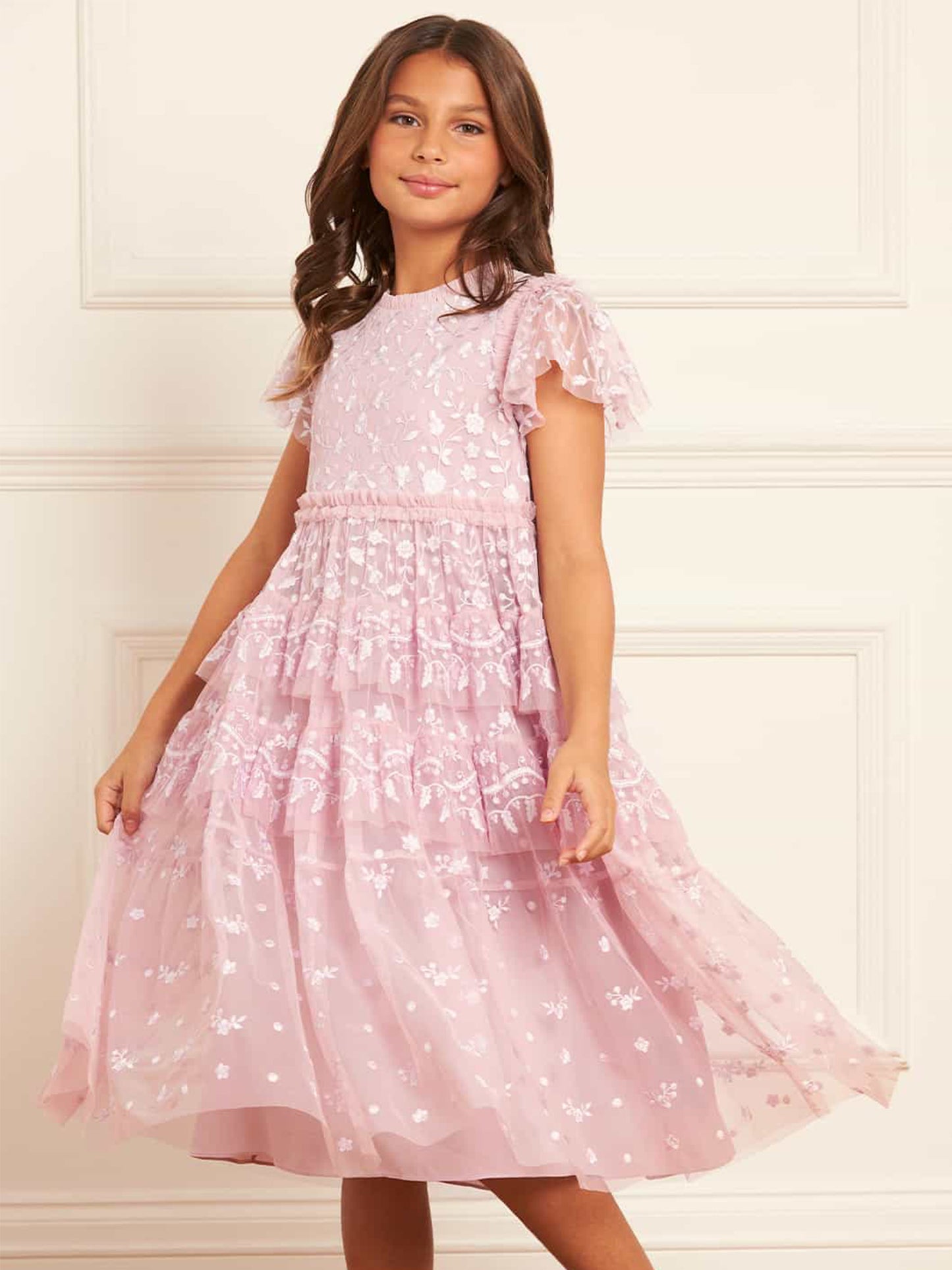 Angelica Lace Kid Dress