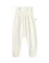 VAUVA Vauva FW23 - Baby Girls Solid Cotton High Waist Trousers (White)