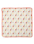 VAUVA Vauva FW23 - Baby Unisex Nordic Style All Over Print Cotton Blanket (Red) Blanket