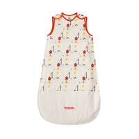 Vauva FW23 - Baby Unisex Nordic Style All Over Print Cotton Sleeping Bag (Red)