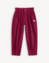 Girls Embroidered Barrel‑Leg Trousers