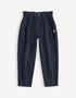 Girls Embroidered Barrel‑Leg Trousers