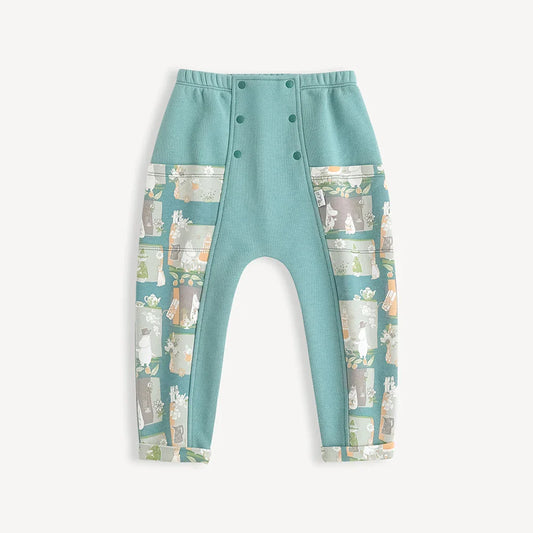 Baby Panelled Organic Cotton Pants