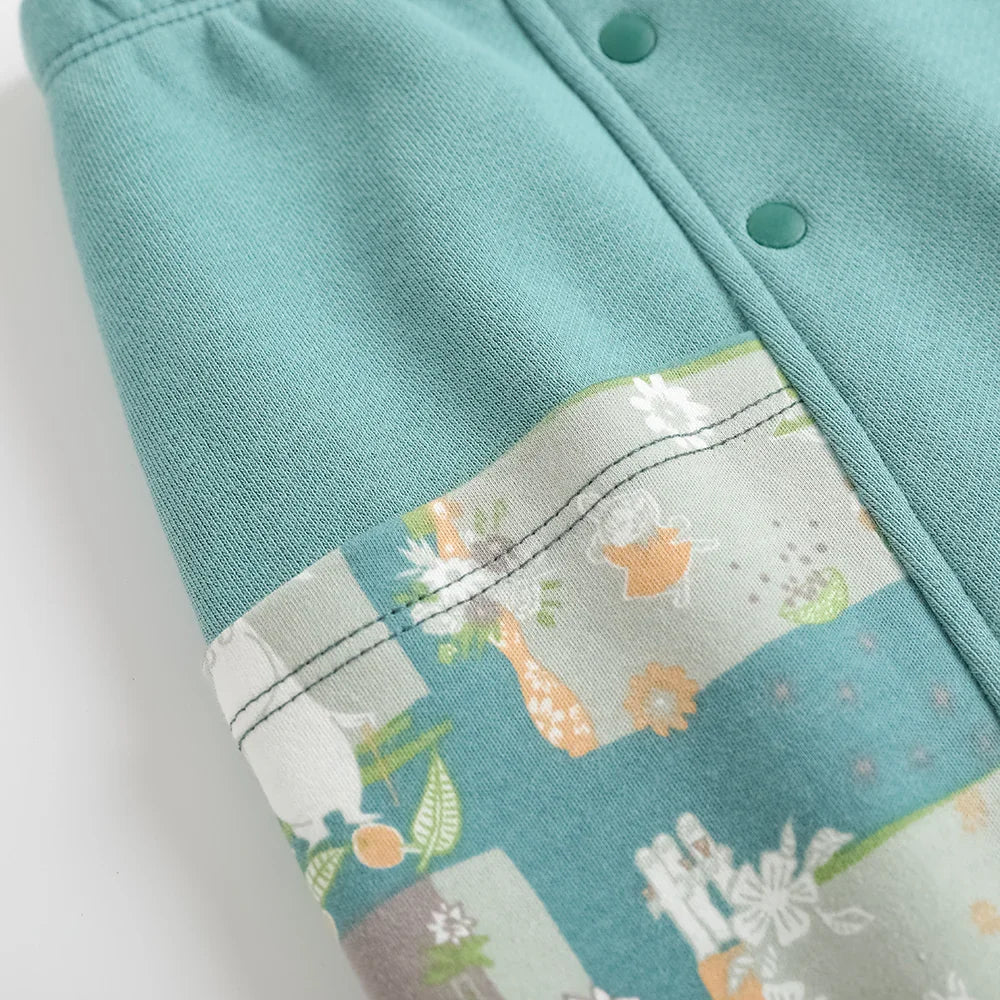 Baby Panelled Organic Cotton Pants