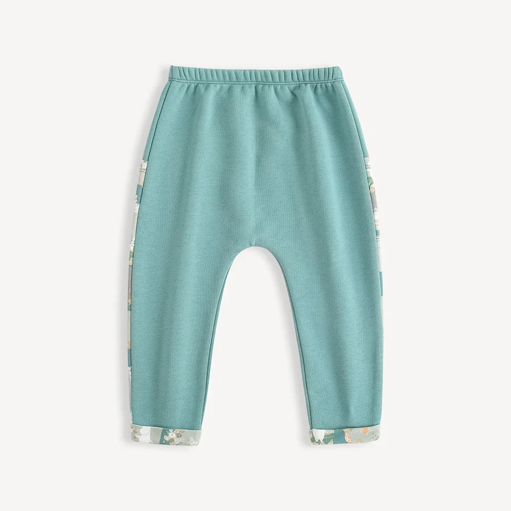 Baby Panelled Organic Cotton Pants